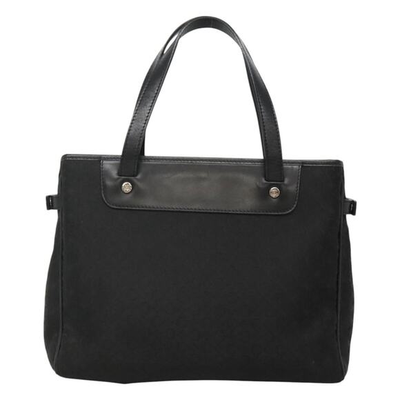 CELINE C Macadam Canvas Hand Bag Black - Picture 3 of 12